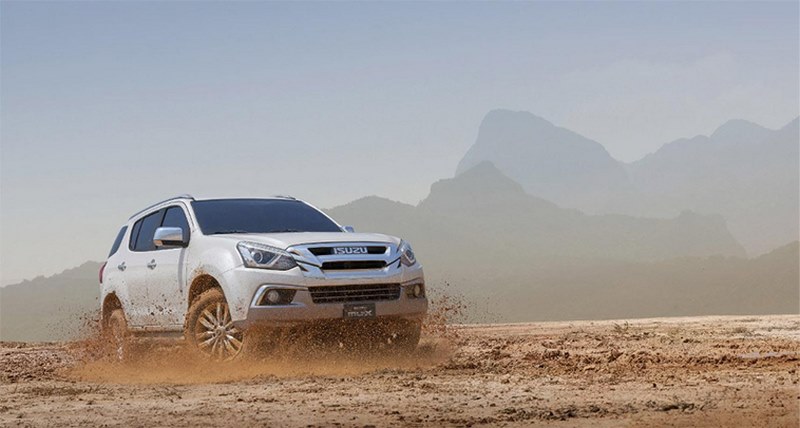 Isuzu Mu-X có ba phiên bản tại thị trường Việt Nam